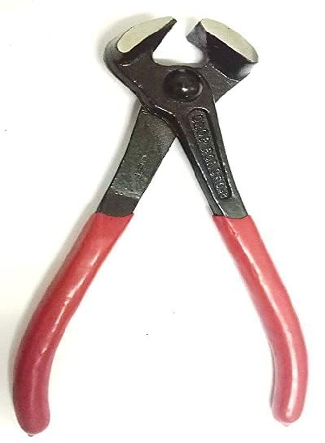 Tunir 8 INCH Top Cutter Plier with Rubber Grip for cutting Wire and Fixed Nails from Walls & Door, Red, 1 Pc - Image 4